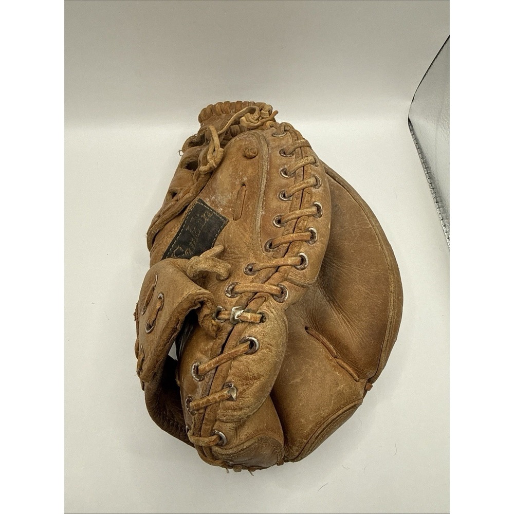Vintage Franklin Catchers Mitt Right Hand Throw Selection 1409 Nylon READ